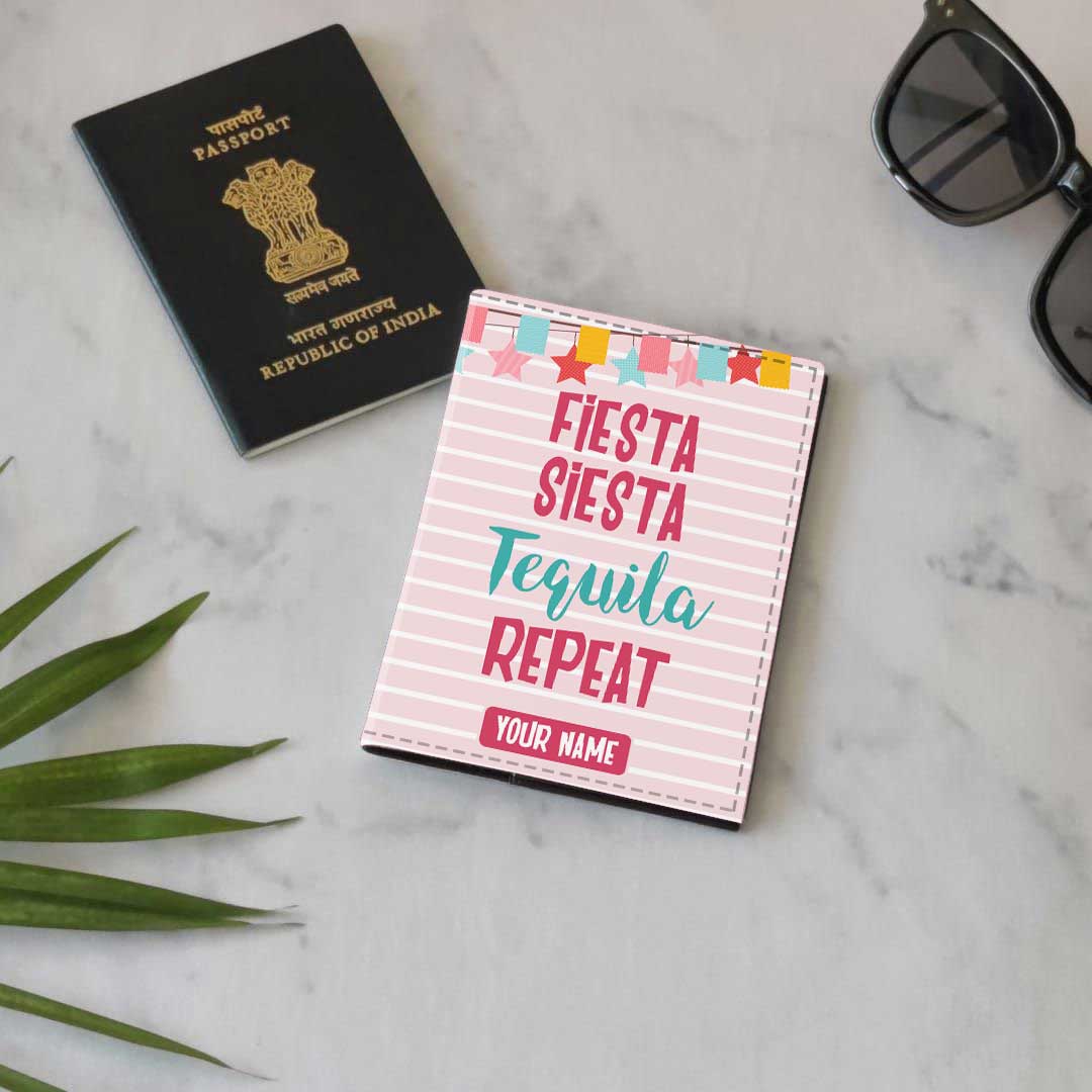 Cool Personalized Passport Cover - Fiesta Siesta - Image 6