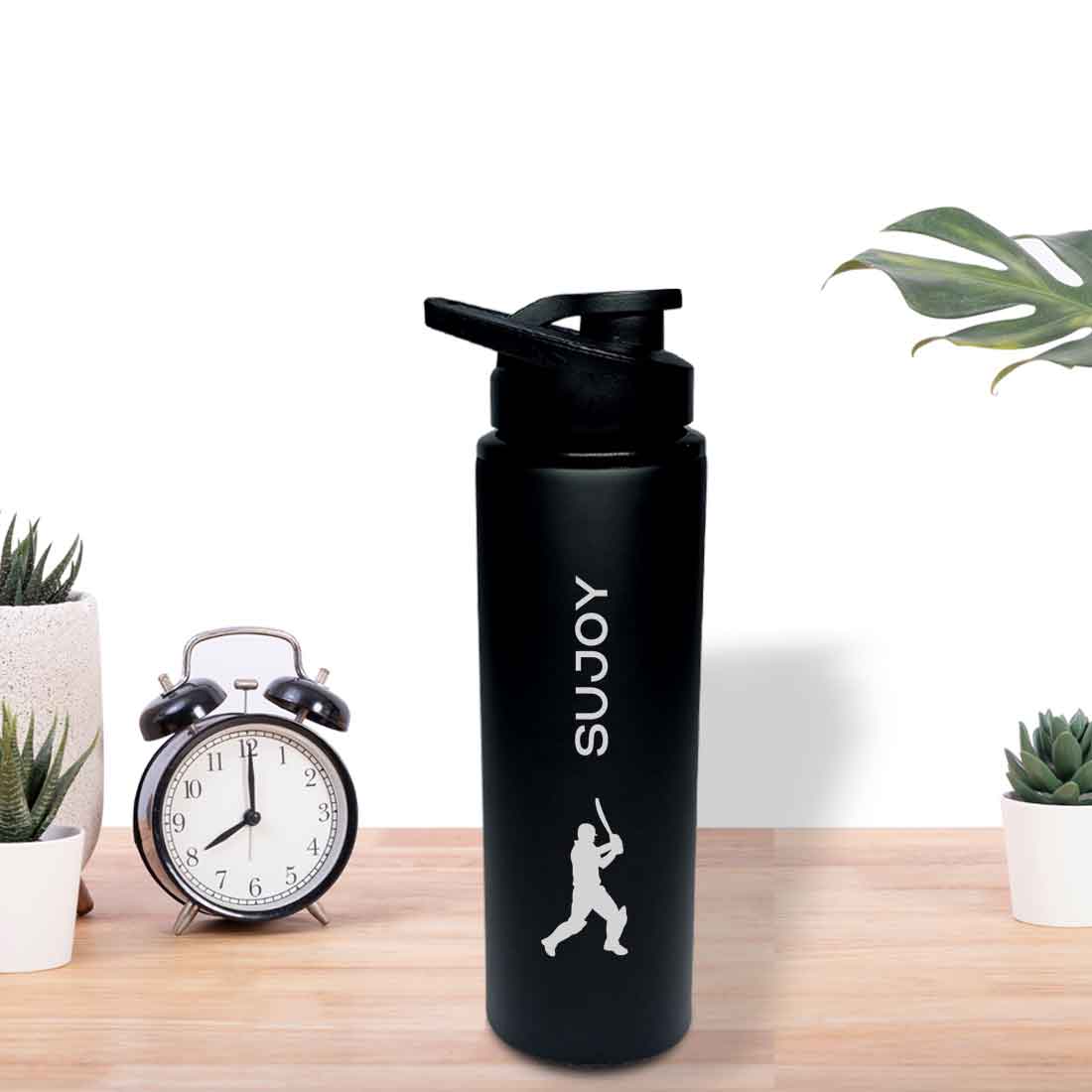 Customized Stainless Steel Bottle With Sipper for School Office Use - Cricket - Image 4