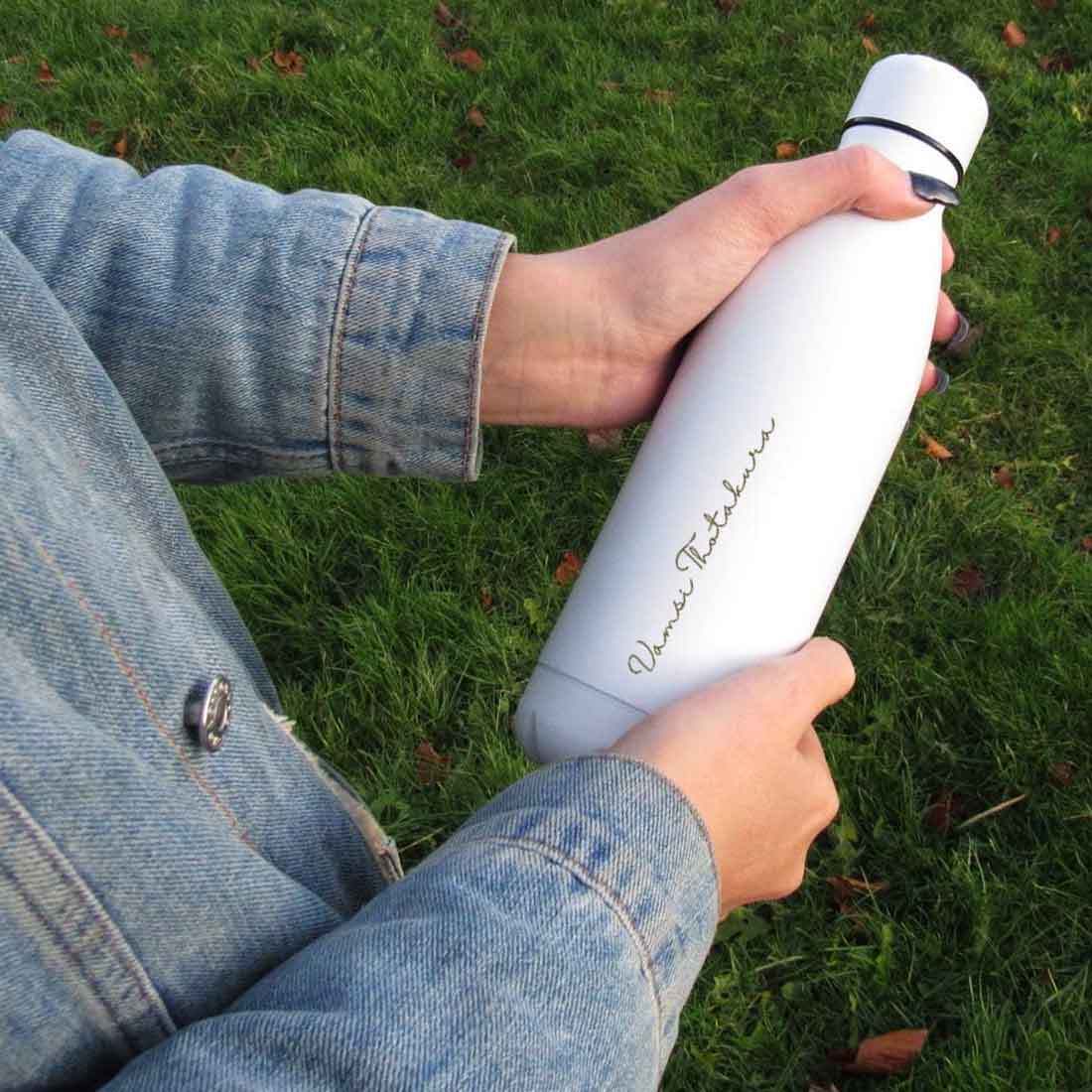 Customized Water Bottle Flask Stainless Steel for Drinking Hot & Cold 500 ml - Image 4