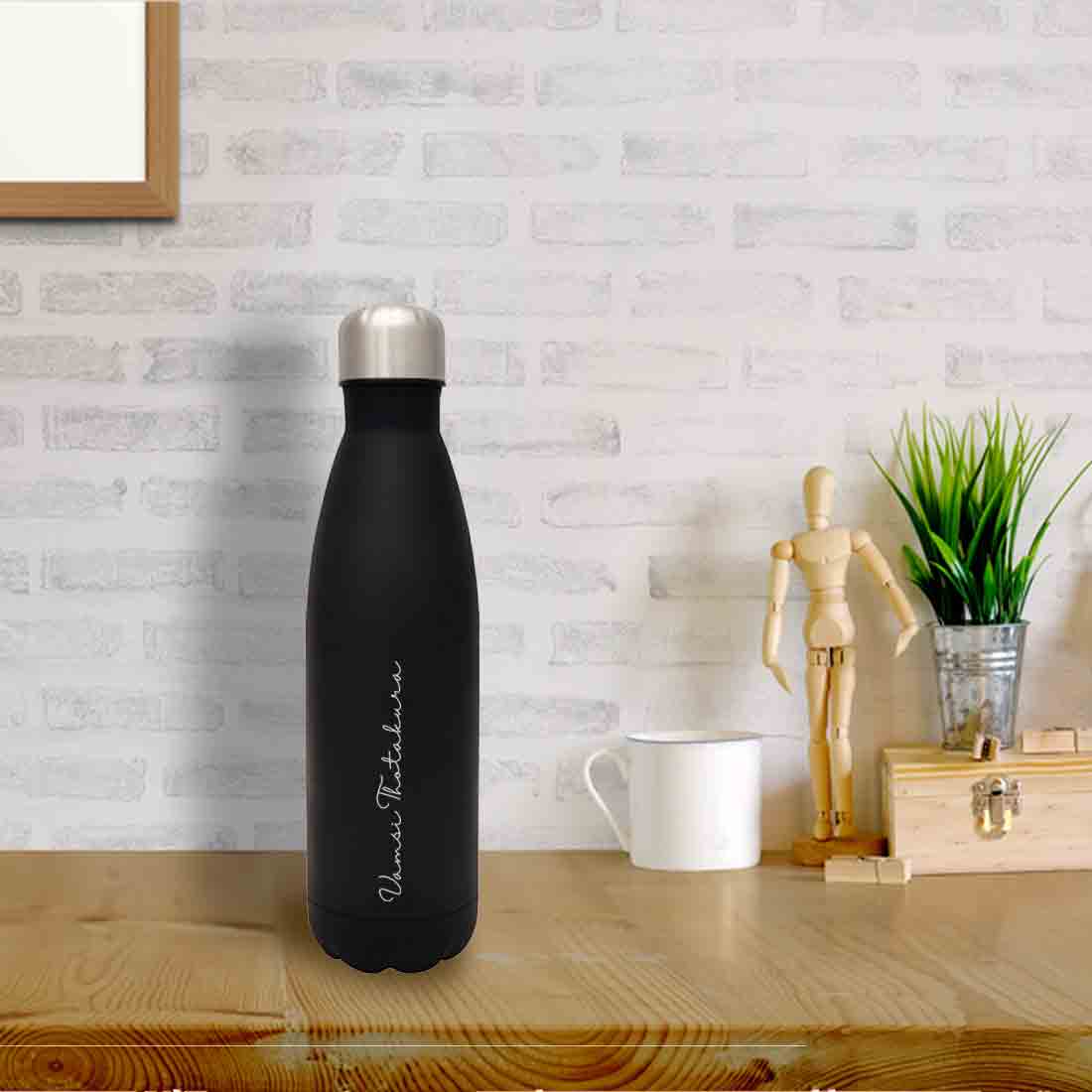 Customized Water Bottle Flask Stainless Steel for Drinking Hot & Cold 500 ml - Image 5