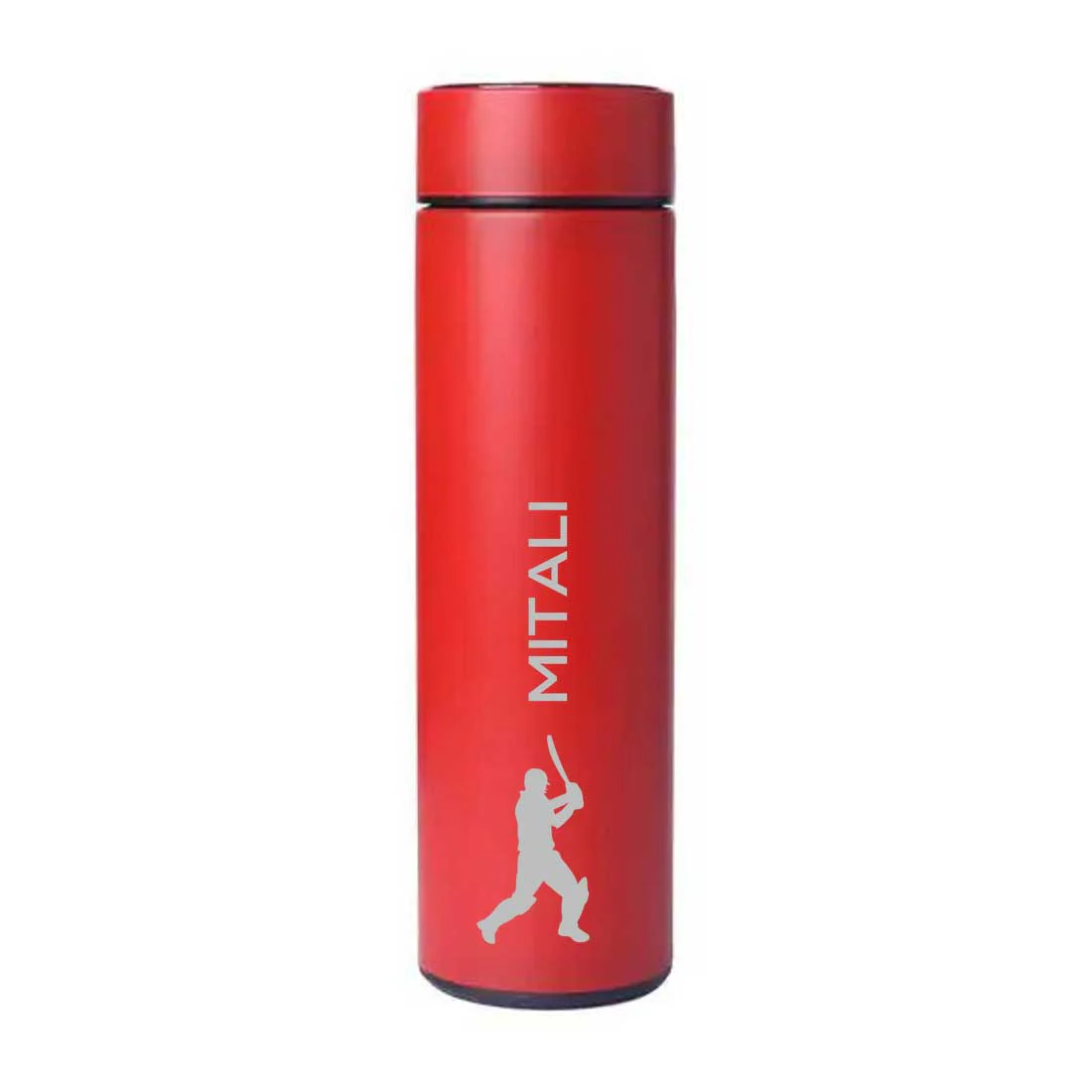 Custom Thermos Vacuum Flask with Temperature Display for Boys 500ml - Cricket - Image 3