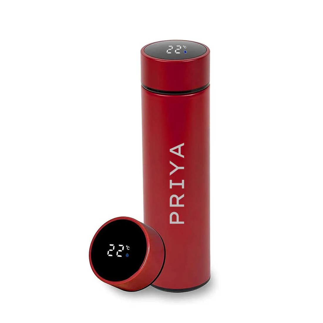 Personalised Thermal Flask Hot & Cold With Temperature Display - Add Name - Image 11
