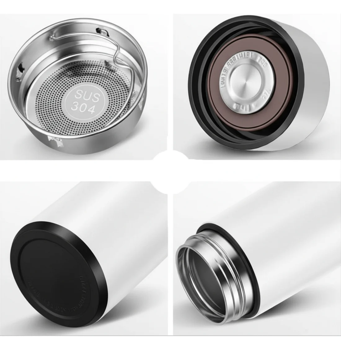 Personalised Thermal Flask Hot & Cold With Temperature Display - Add Name - Image 6