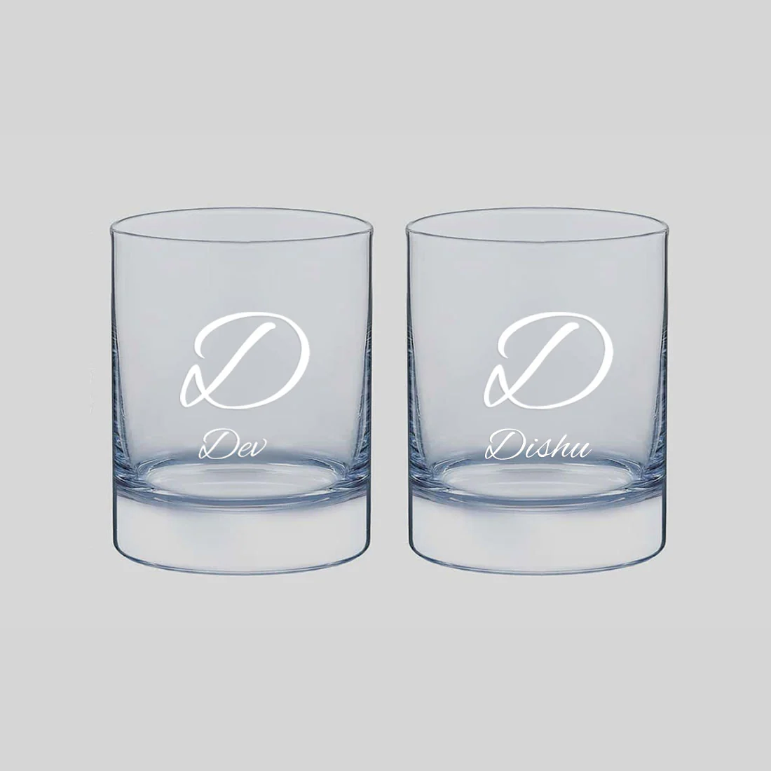 New Personalized Whiskey Glass - Gift For Him Husband Boyfriend - Initials - Image 5
