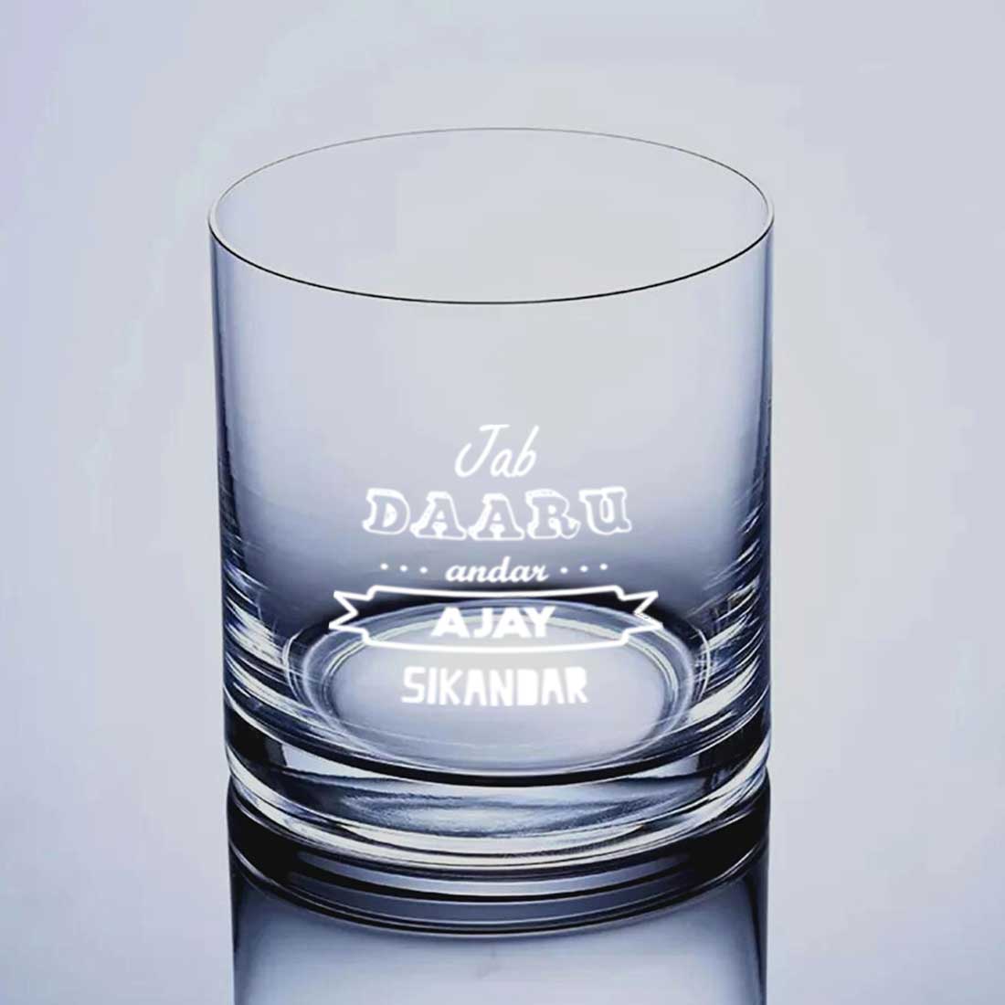 Customized Gifts for Him Whiskey Glass-Perfect Gift for Boyfirend Husband-Daaru - Image 6