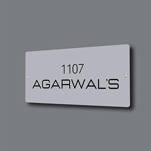 Personalized Acrylic Name Plate for Home Flats Entrance Door Custom Acrylic Board for Office Outdoor - Image 5