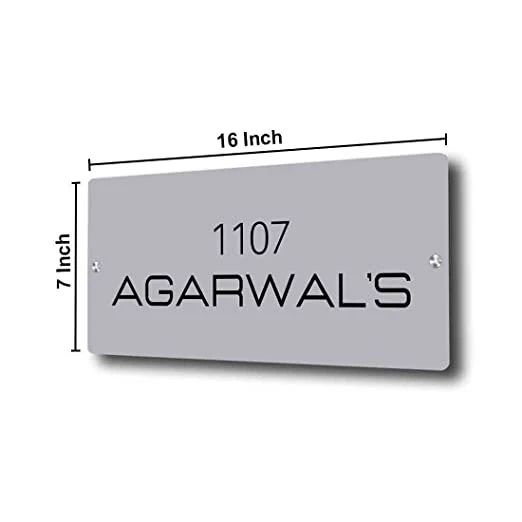 Personalized Acrylic Name Plate for Home Flats Entrance Door Custom Acrylic Board for Office Outdoor - Image 6