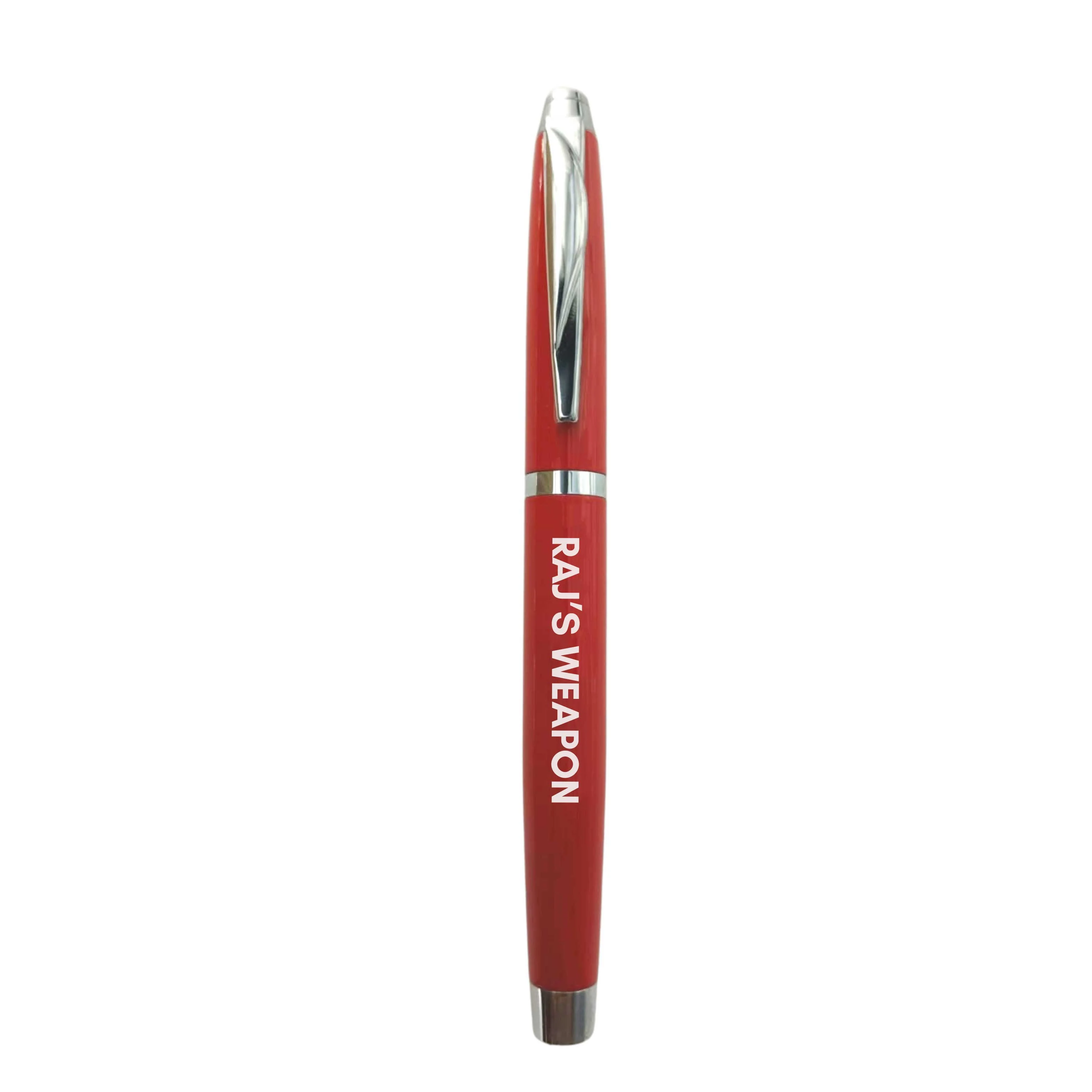 Personalized Advertising Pens for Gift Boss Office Colleagues (Red) - Name - Image 3