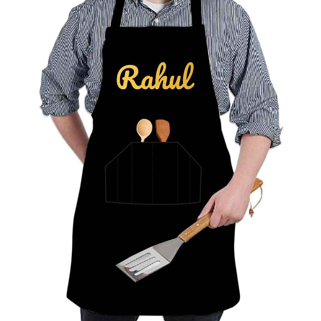 Customized Apron for Kitchen With Name Baking Cooking - Spoon - Image 2