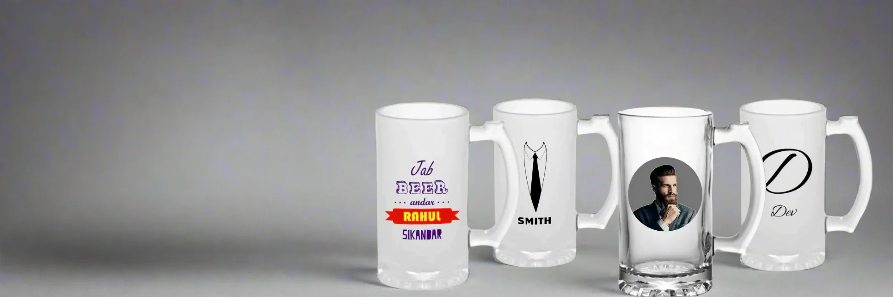 Personalized 16oz Beer Mug - SIKANDER - Image 4