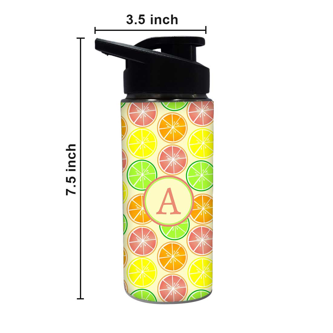 Personalized Bottle With Name - Colorful Lemon - Image 4