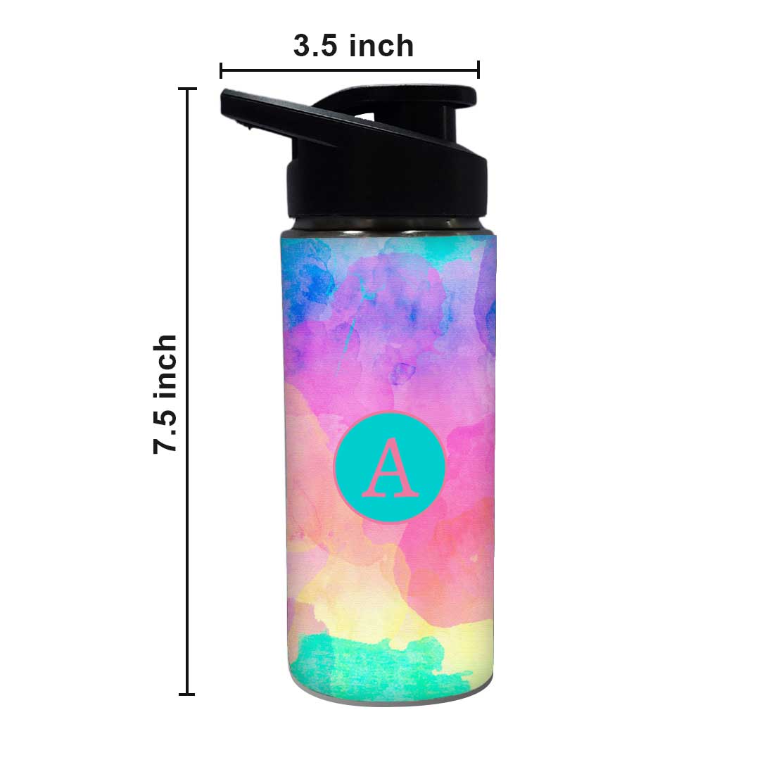 Personalised Bottle With Name - Watercolor - Image 4