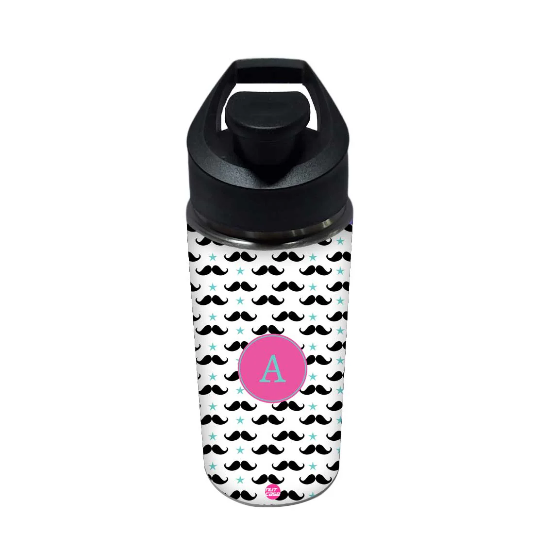 Custom Bottle For Kids - Mustache - Image 3