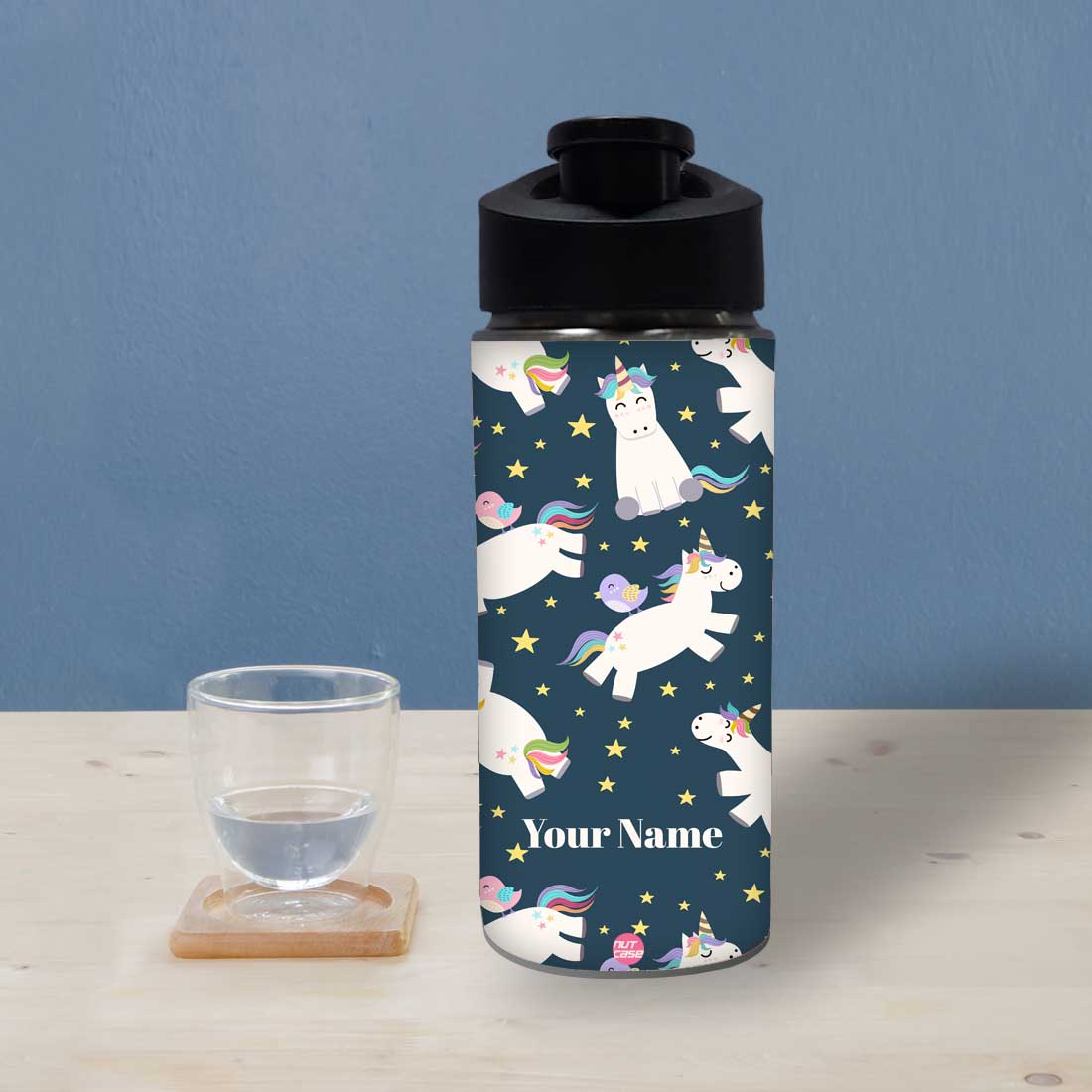 Unicorn Name Bottle Custom Sipper Bottles - Image 3