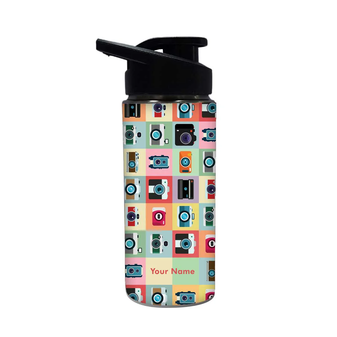 Personalized Bottle With Name - Beautiful Camera - Image 2