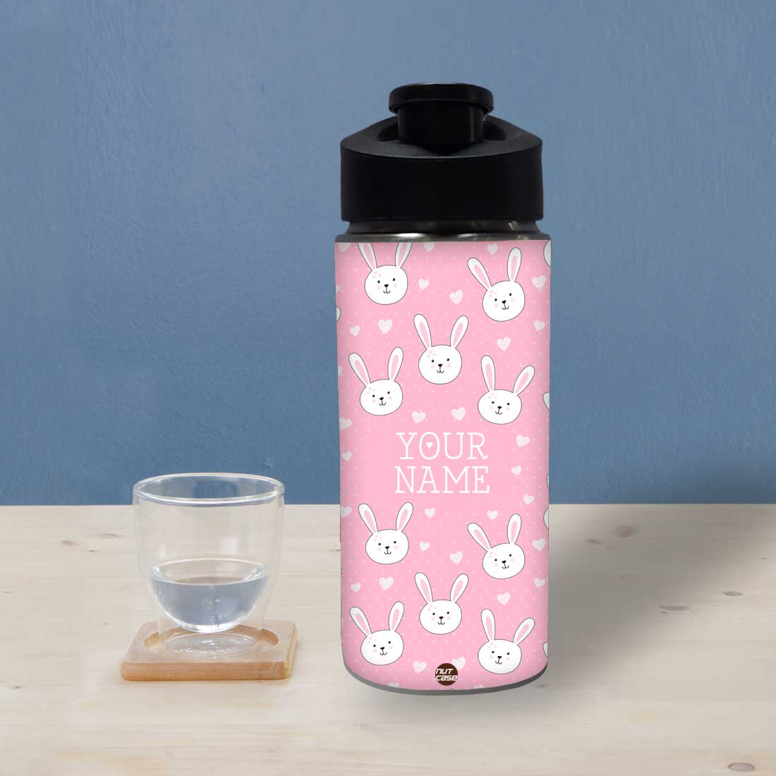 Personalized Bottle With Name - White Rabbit - Image 3