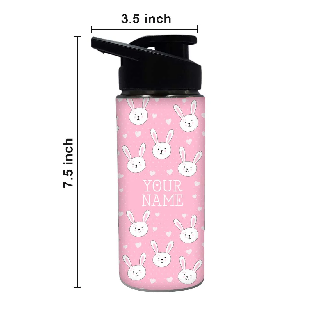 Personalized Bottle With Name - White Rabbit - Image 5