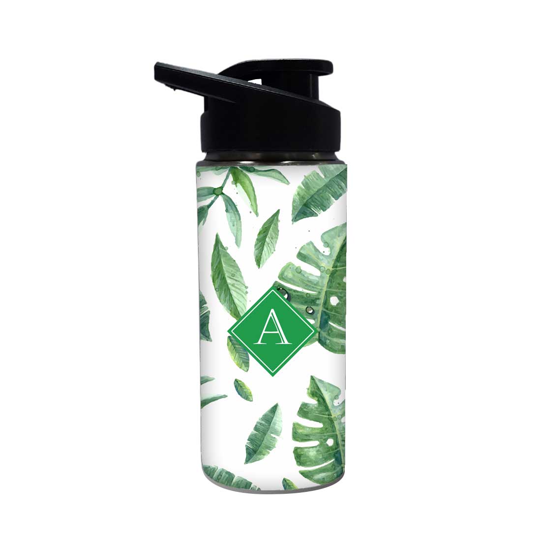 Personalised Sipper Bottle For Kids - Beautiful Leaf - Image 2