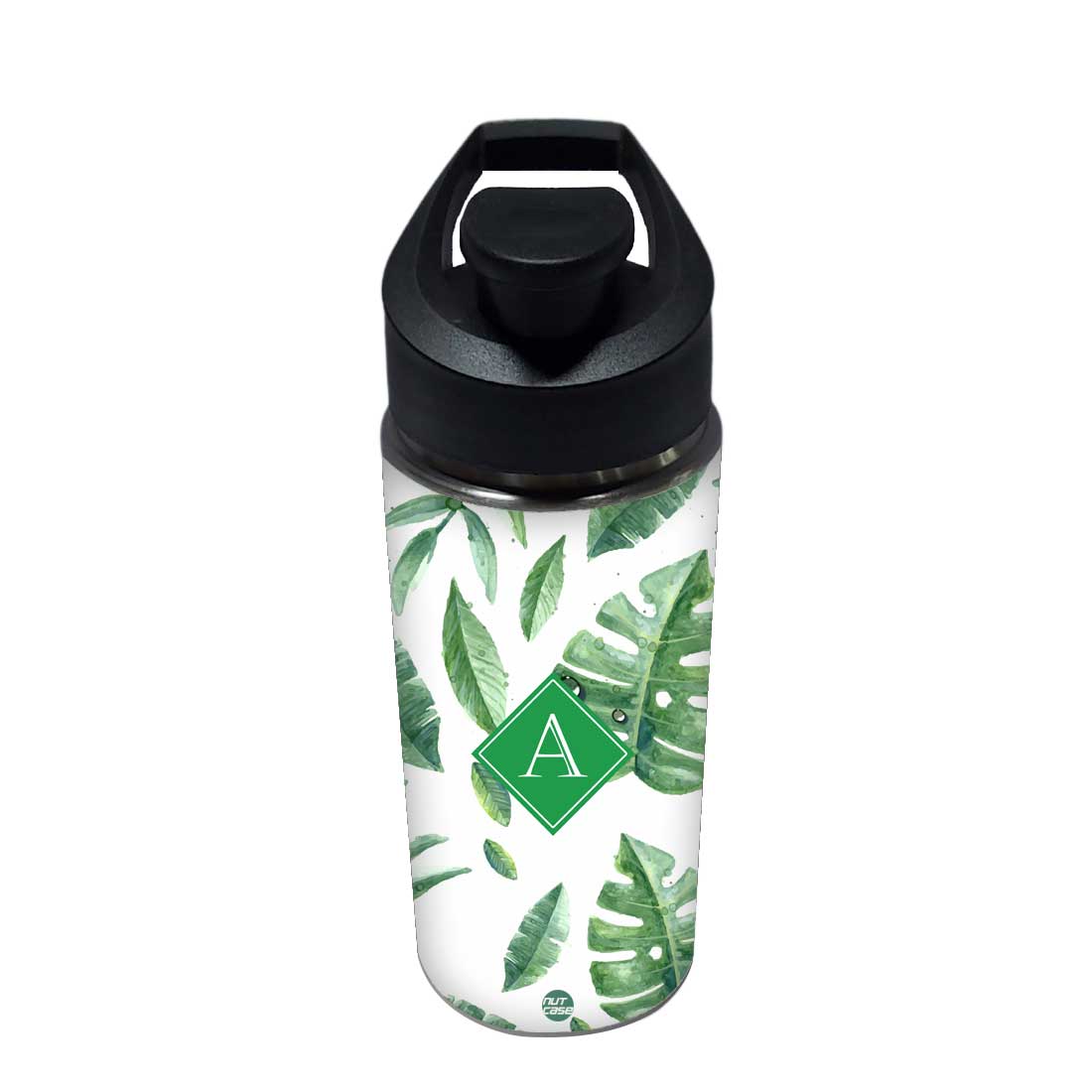 Personalised Sipper Bottle For Kids - Beautiful Leaf - Image 3
