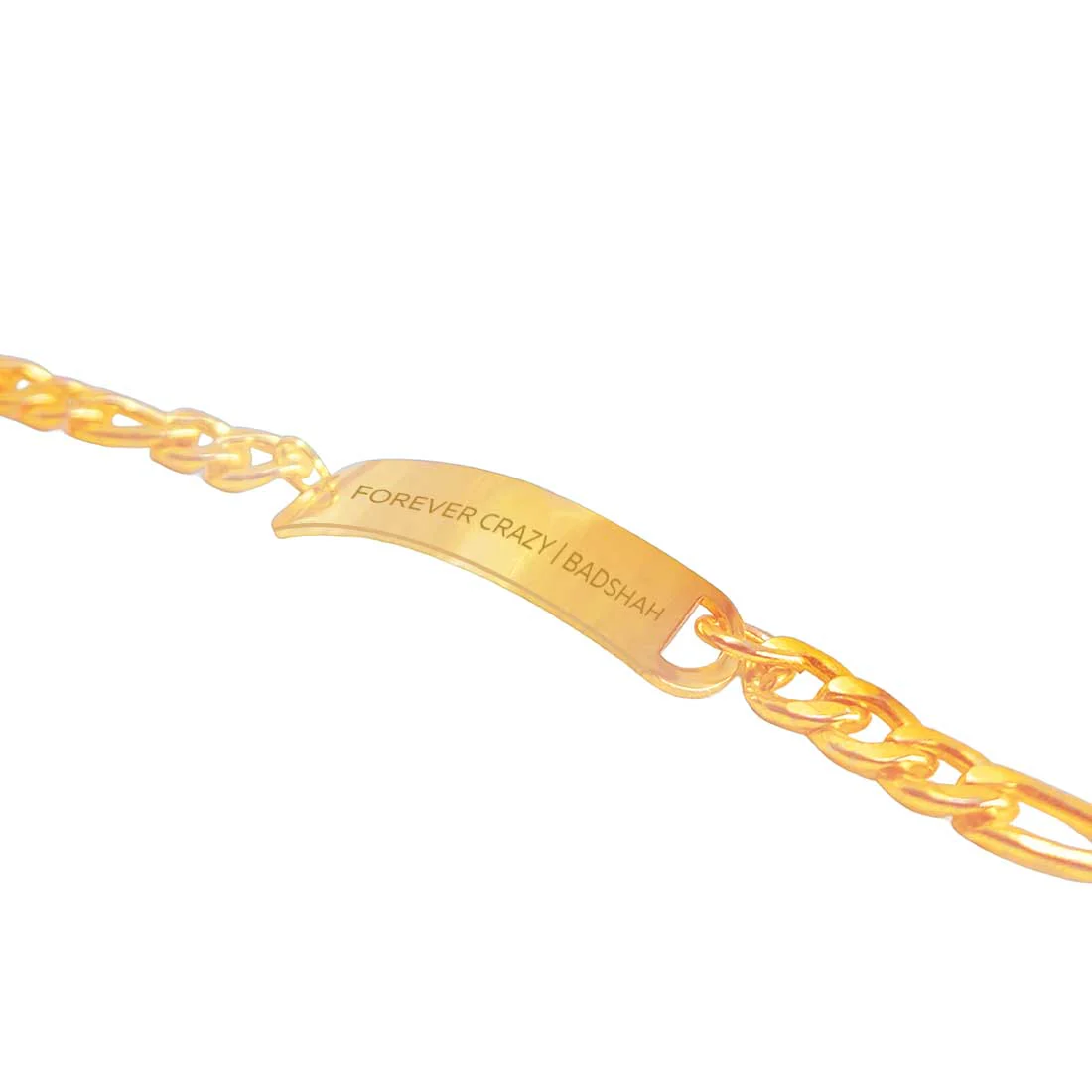 Personalized Bracelet for Men Stylist Custom Jewellery - Black Rhodium/Gold Plated - Forever - Image 12