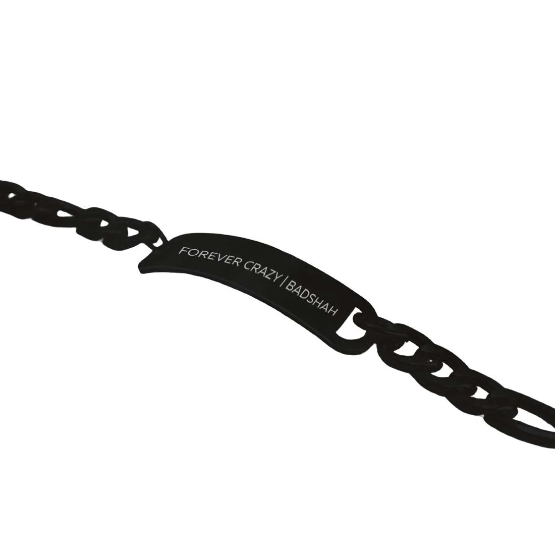 Personalized Bracelet for Men Stylist Custom Jewellery - Black Rhodium/Gold Plated - Forever - Image 6