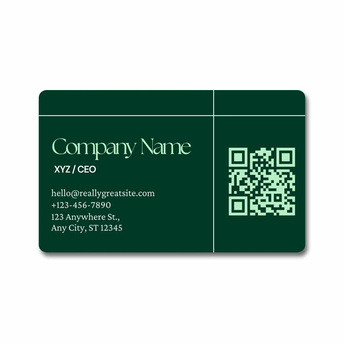 Personalized Business Card With QR Code Digital Business NFC Smart Cards