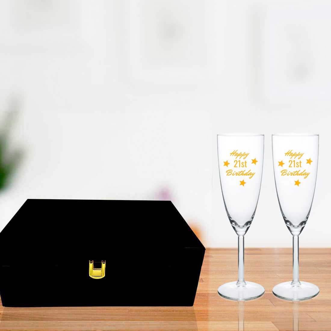Personalized Champagne Glass Birthday Gifts Idea - Happy Birthday - Image 8