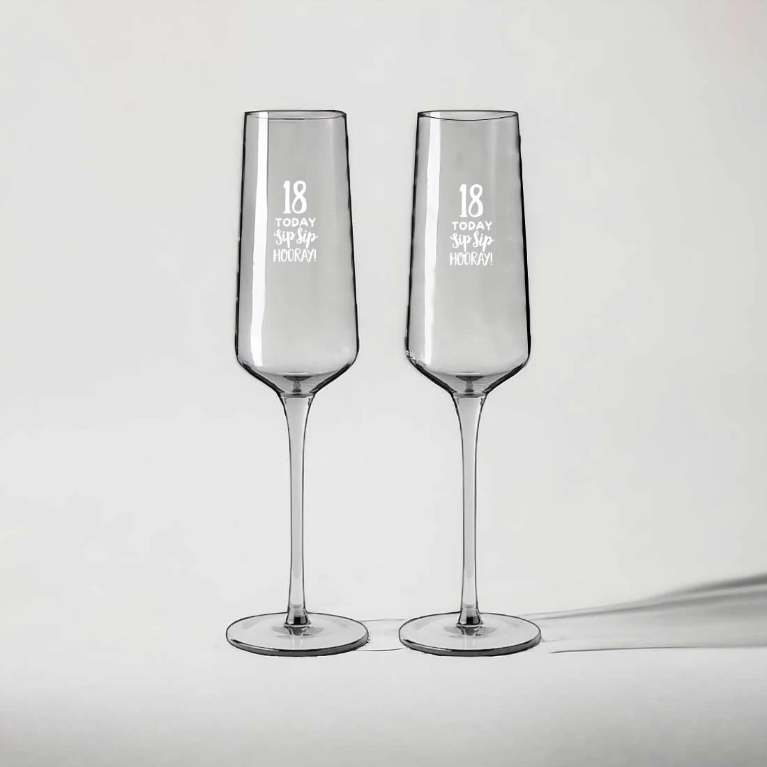 Personalized Champagne Glasses Set of 2 - Engraved Premium Champagne Flutes - Image 4