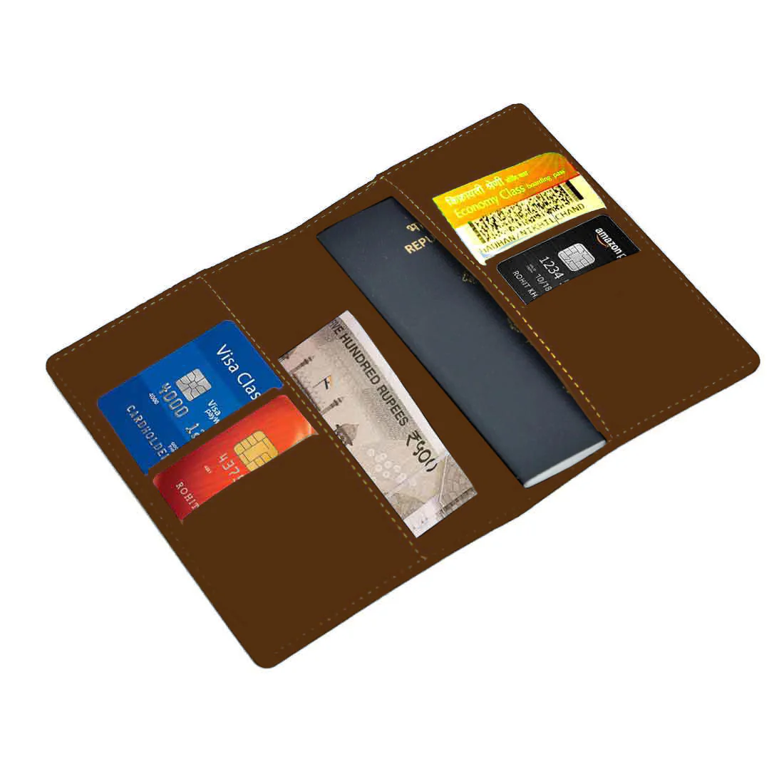 Personalized Mrs Passport Covers with Charm Customized Name for Women's - Image 11