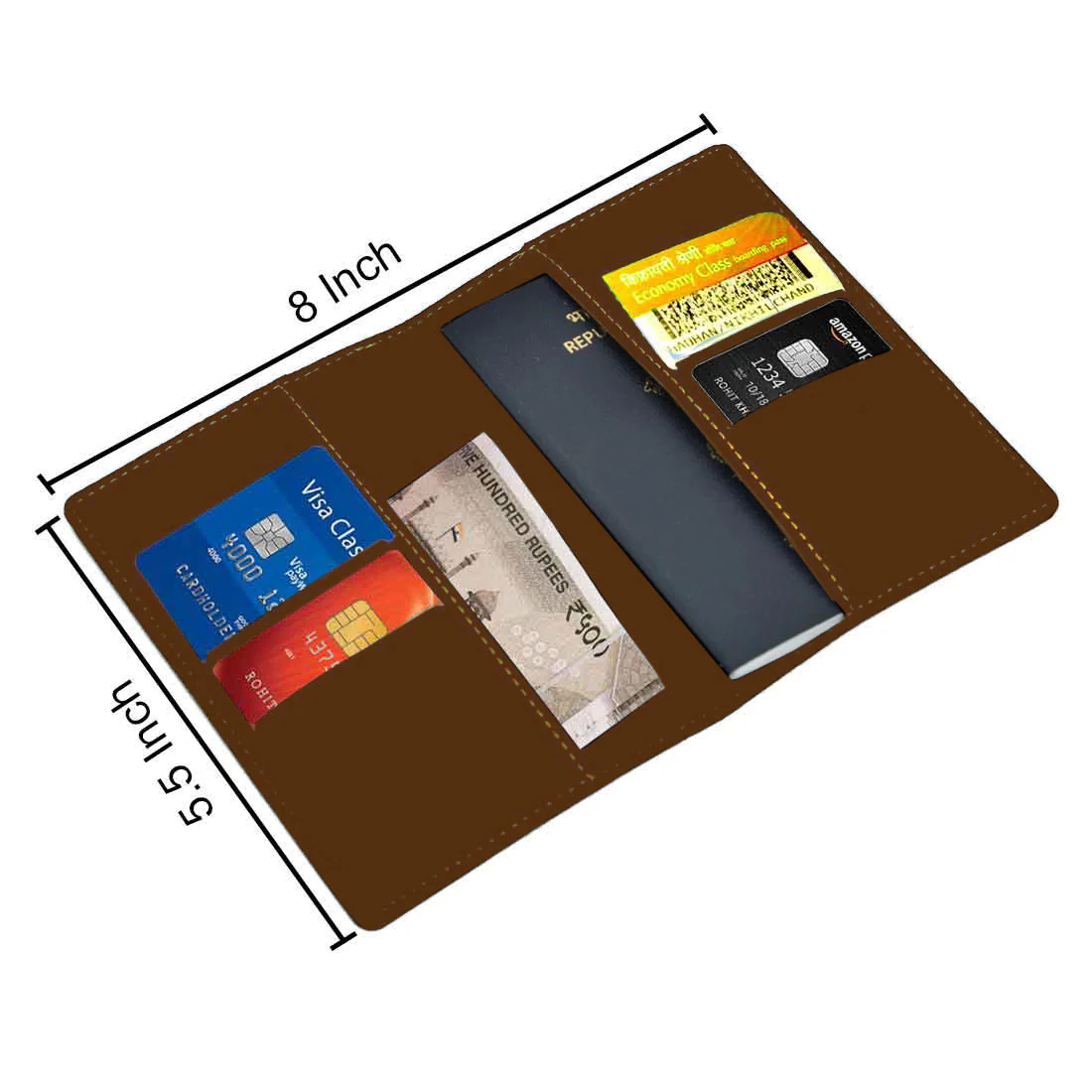 Personalized Mrs Passport Covers with Charm Customized Name for Women's - Image 12
