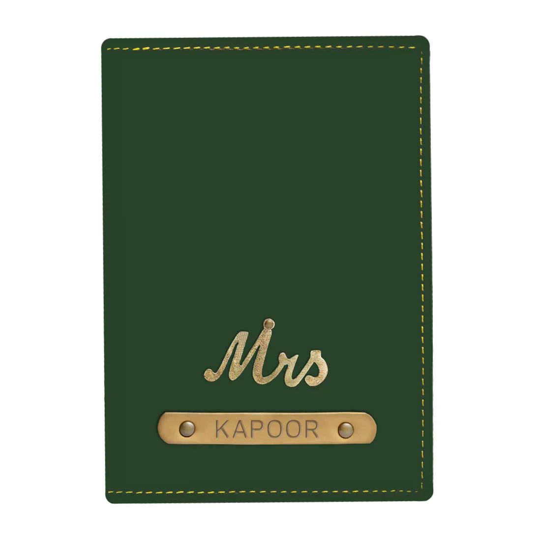 Personalized Mrs Passport Covers with Charm Customized Name for Women's - Image 16