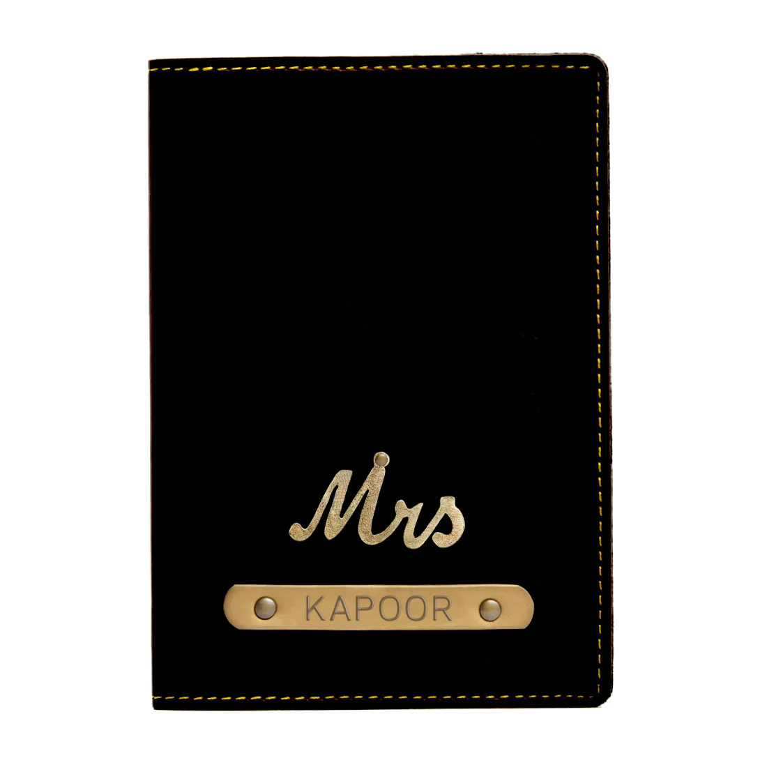 Personalized Mrs Passport Covers with Charm Customized Name for Women's - Image 3