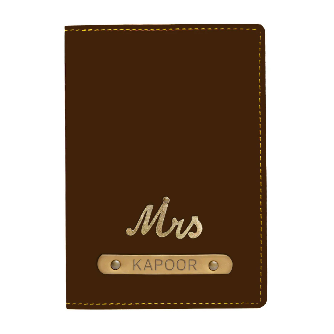 Personalized Mrs Passport Covers with Charm Customized Name for Women's - Image 9