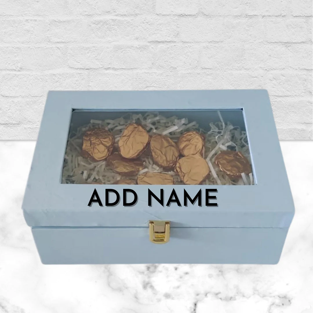 Personalized Chocolate Gift Box for Birthday Anniversary - Add Name - Image 2