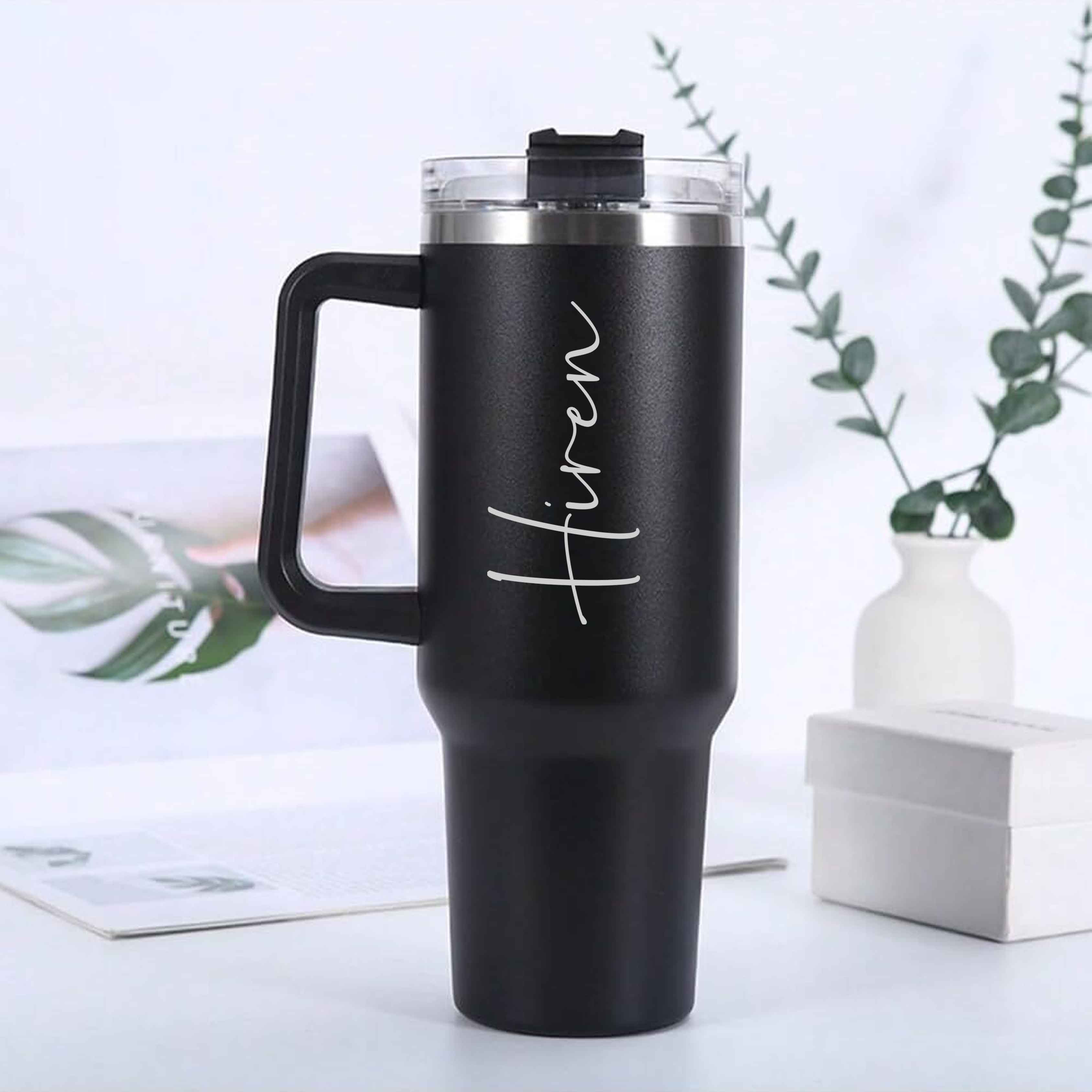 Nutcase Personalized Coffee Tumbler Large Insulated Travel Mug 1200ml - Image 2