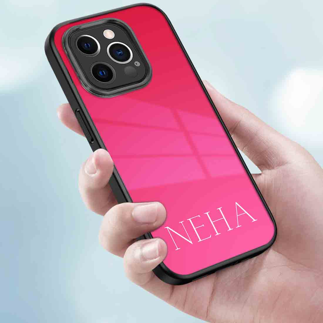 Personalized Cover iPhone 13 pro Phone Case With Name - Gradients - Image 6