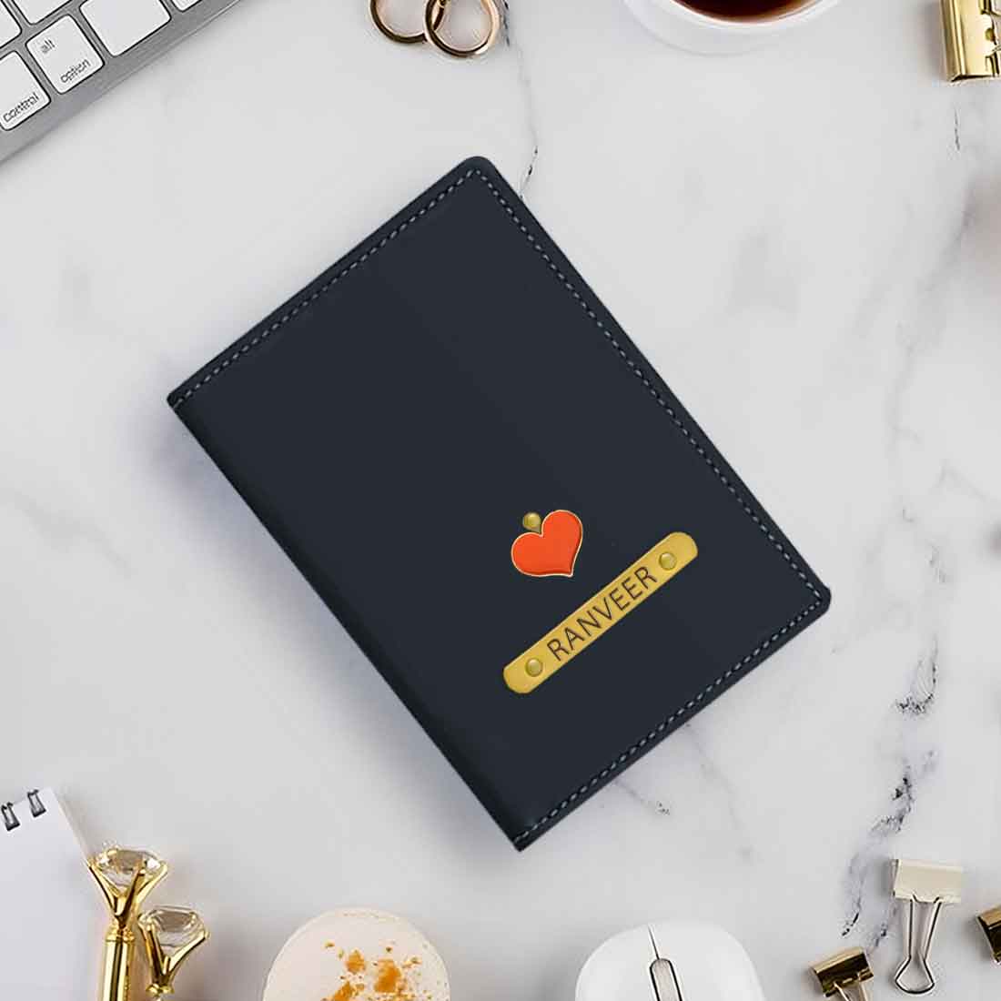 Personalized Cover of Passport with Charm Travel Wallet Document Holder - Image 12