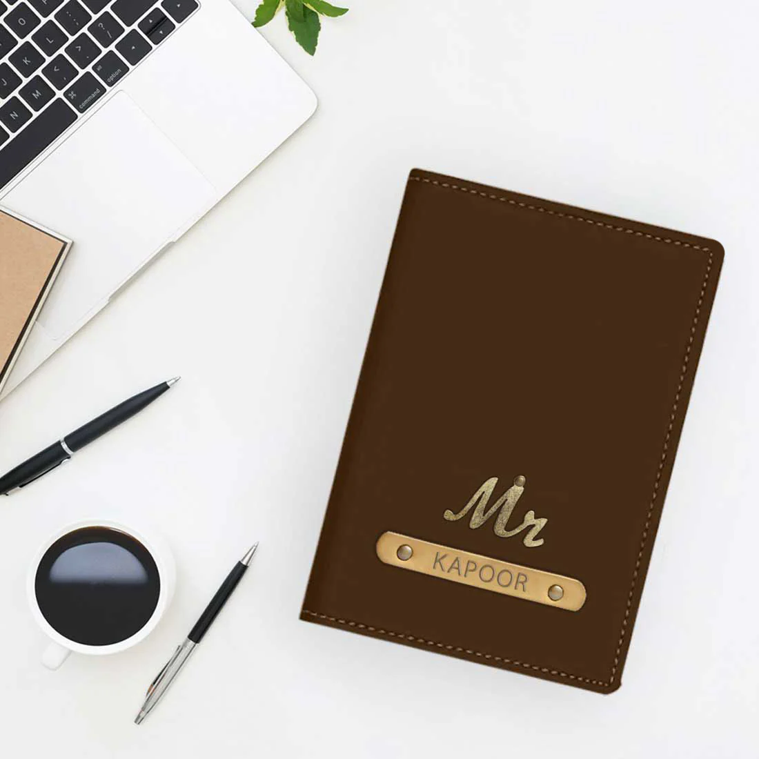 Personalized Cover of Passport with Charm Travel Wallet Document Holder - Image 15