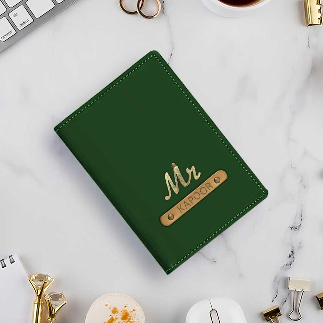 Personalized Cover of Passport with Charm Travel Wallet Document Holder - Image 34