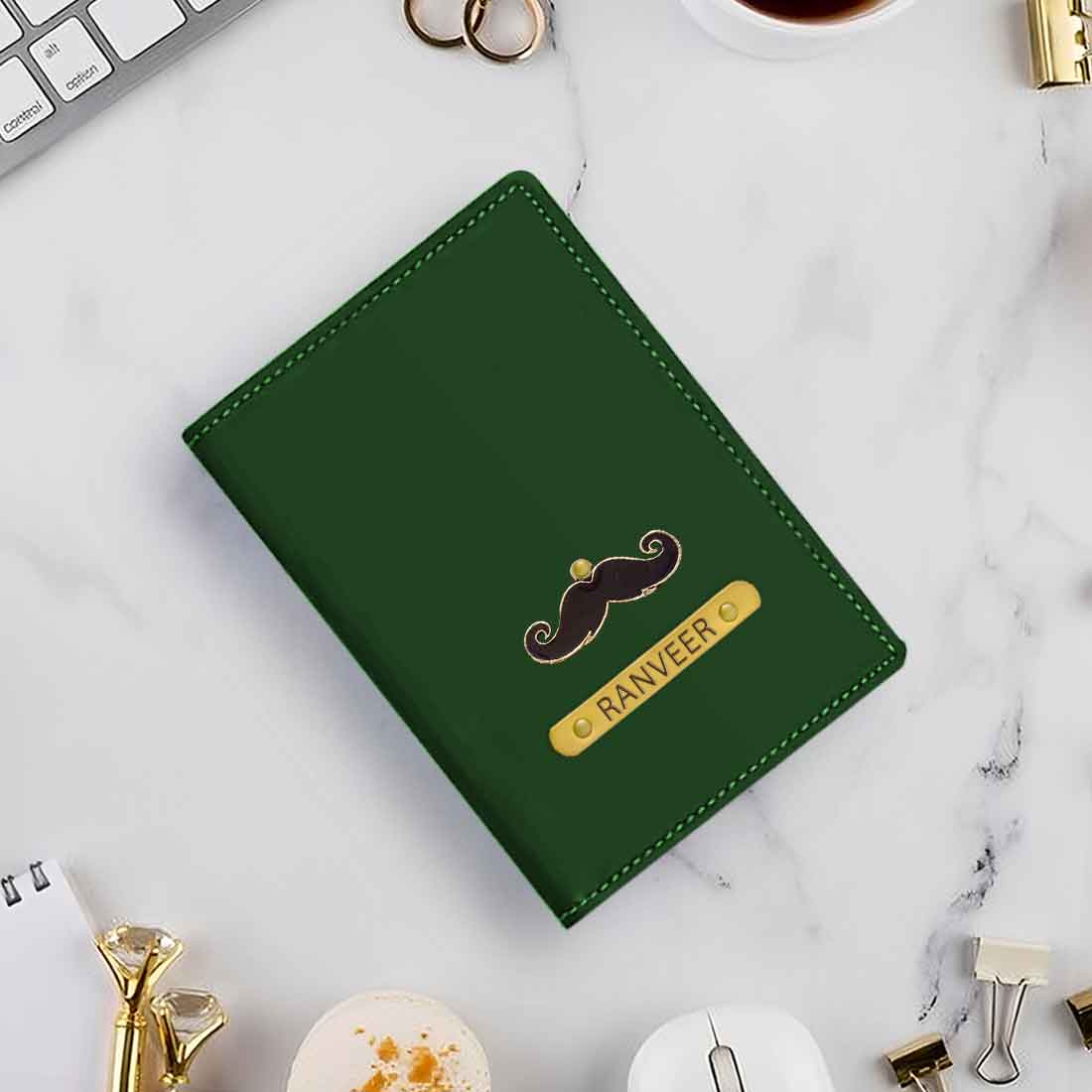 Personalized Cover of Passport with Charm Travel Wallet Document Holder - Image 45