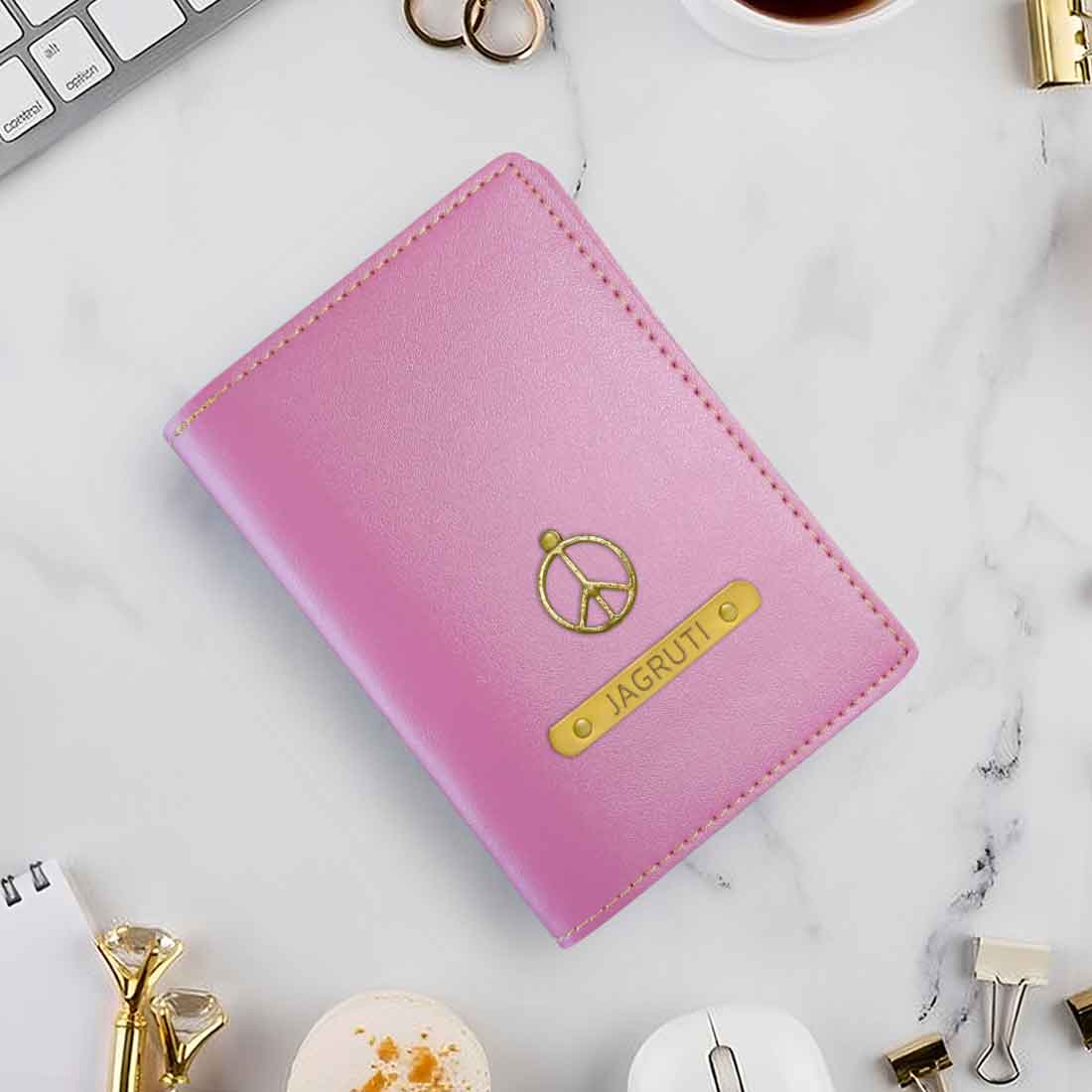 Personalized Cover of Passport with Charm Travel Wallet Document Holder - Image 62