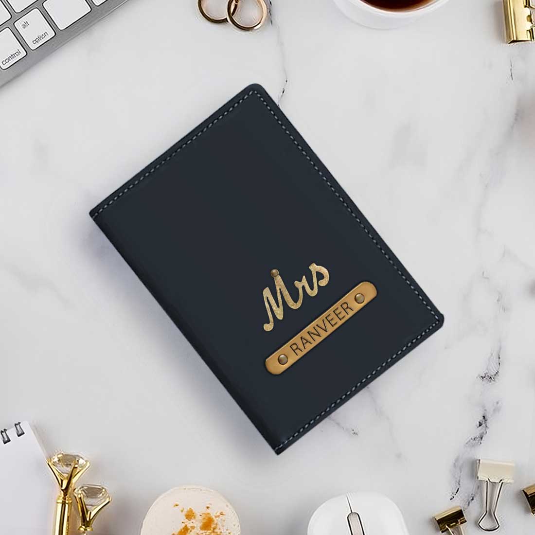 Personalized Cover of Passport with Charm Travel Wallet Document Holder - Image 70