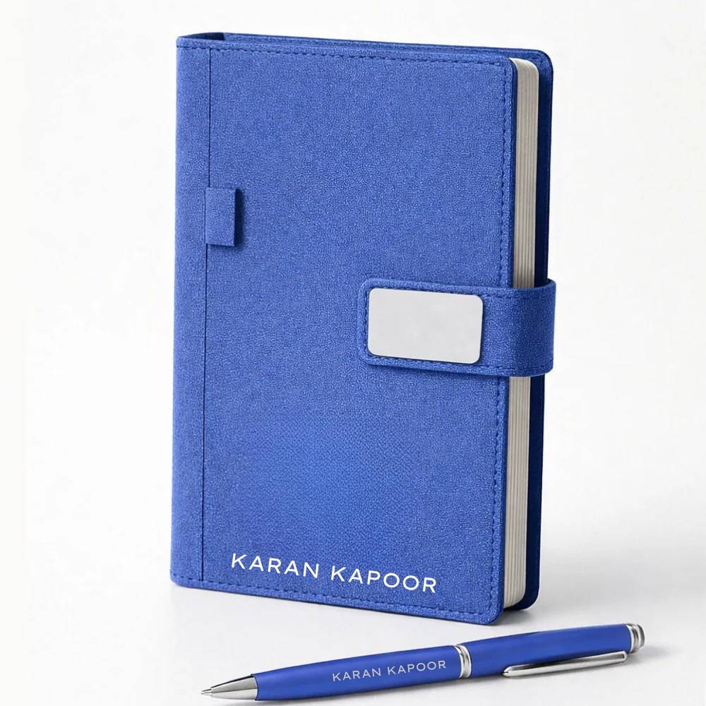 Personalized Diary with Matching Engraved Pen | Customized Leatherette Diary Pen with Name and Premium Black Gift Box - Image 14
