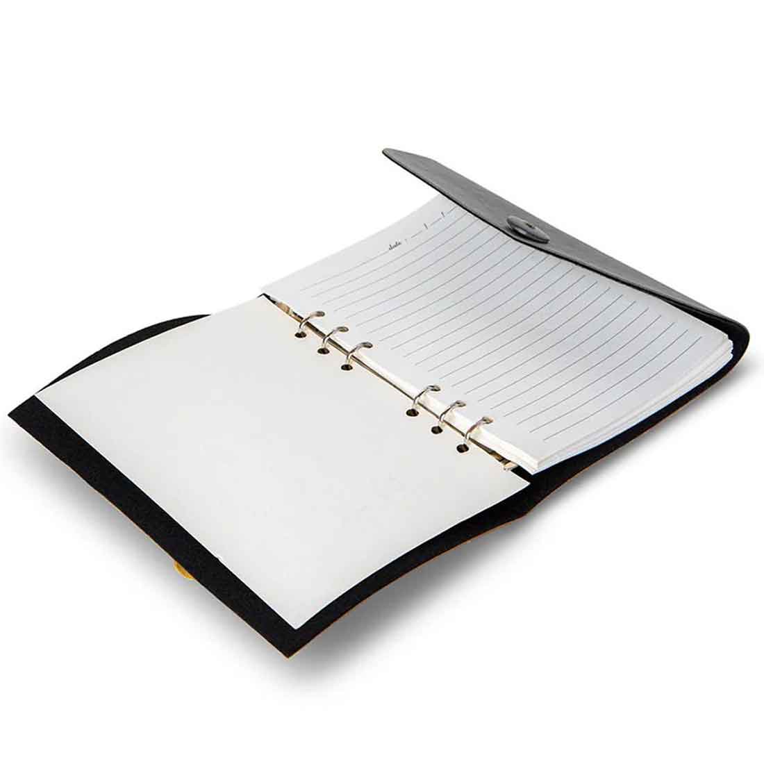 Personalized Diary with Name and Charms - Premium PU Leather Diaries and Black Pen - Image 28