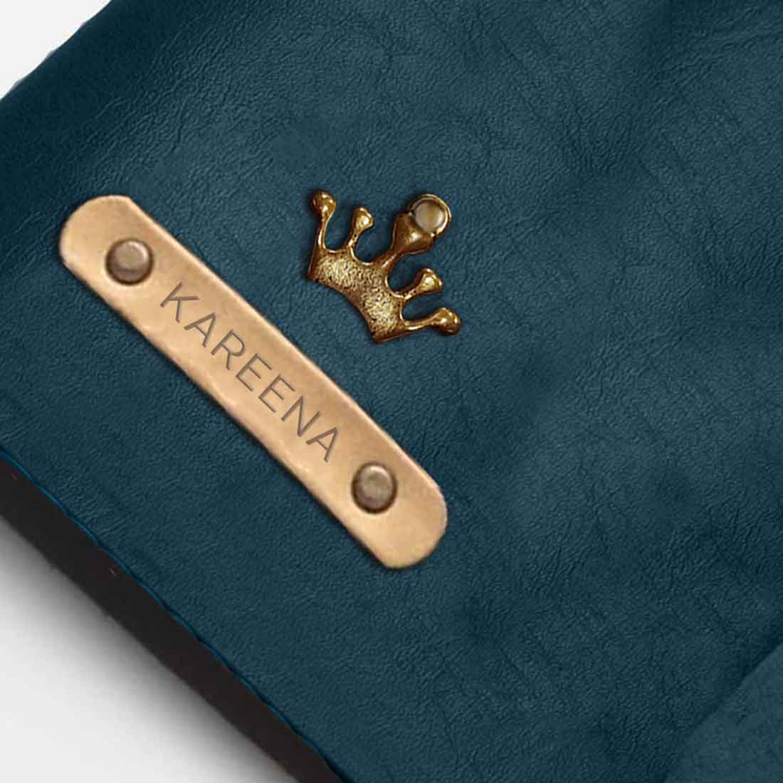 Personalized Diary with Pen and Charms - Premium PU Leather Diaries and Pen - Image 7