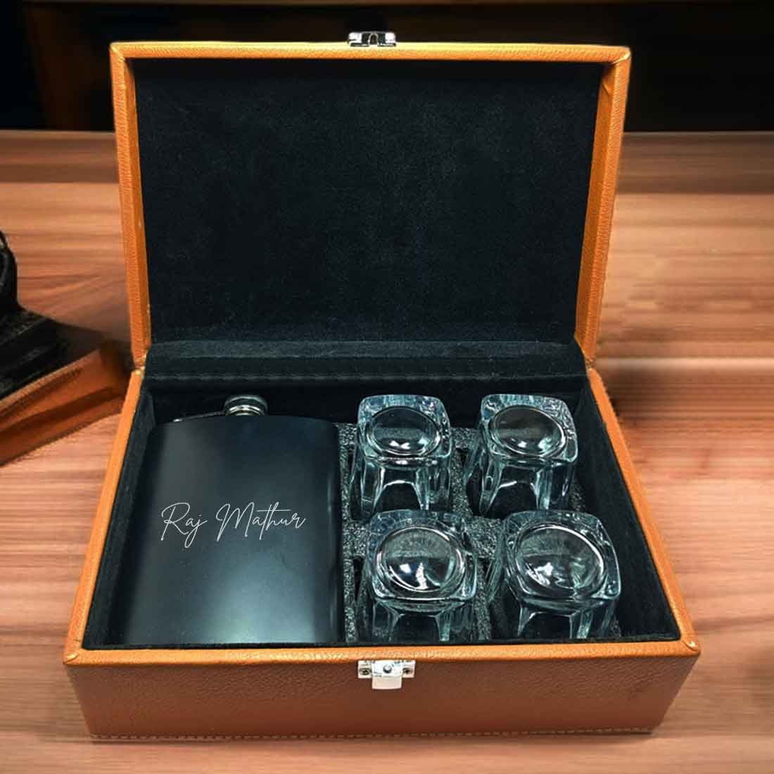 Personalized Engraved Stainless Steel Hip Flask for Gift Ideas - Add Name - Image 12
