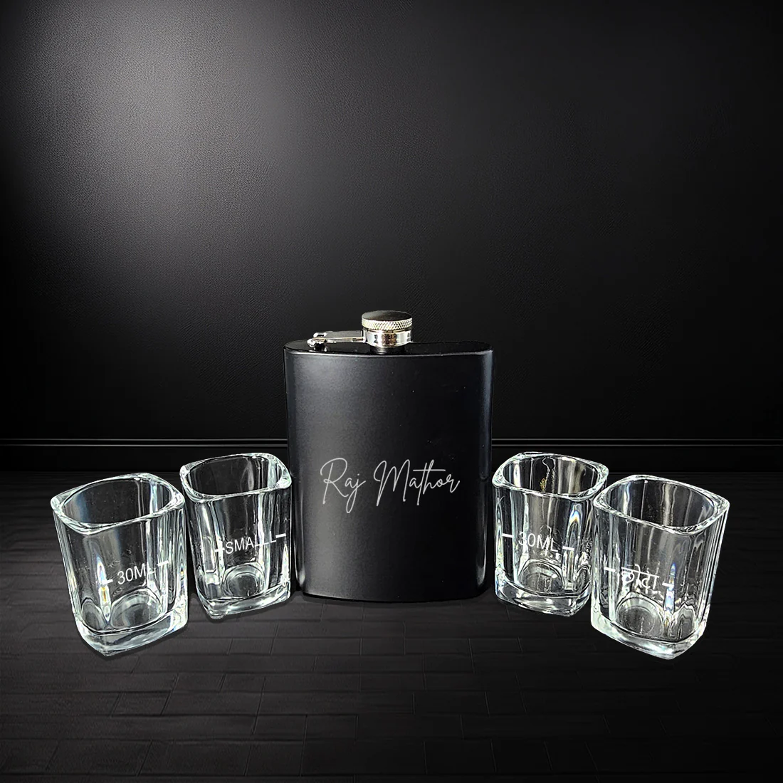 Personalized Engraved Stainless Steel Hip Flask for Gift Ideas - Add Name - Image 13