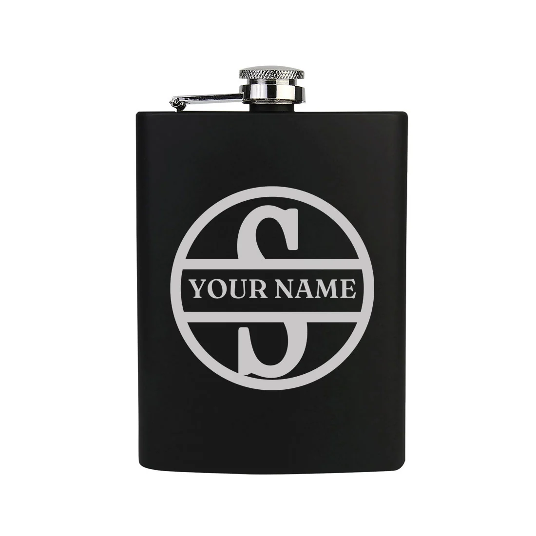 Personalized Engraved Hip Flask With Name - Add Name - Image 3