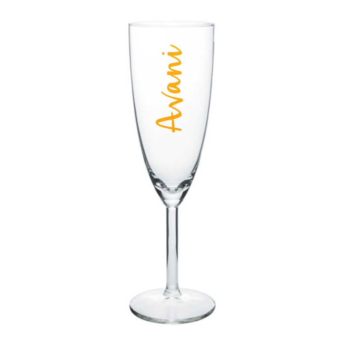 Personalized Flute Glasses for Champagne Prosecco Mimosa - Add Your Name - Image 6