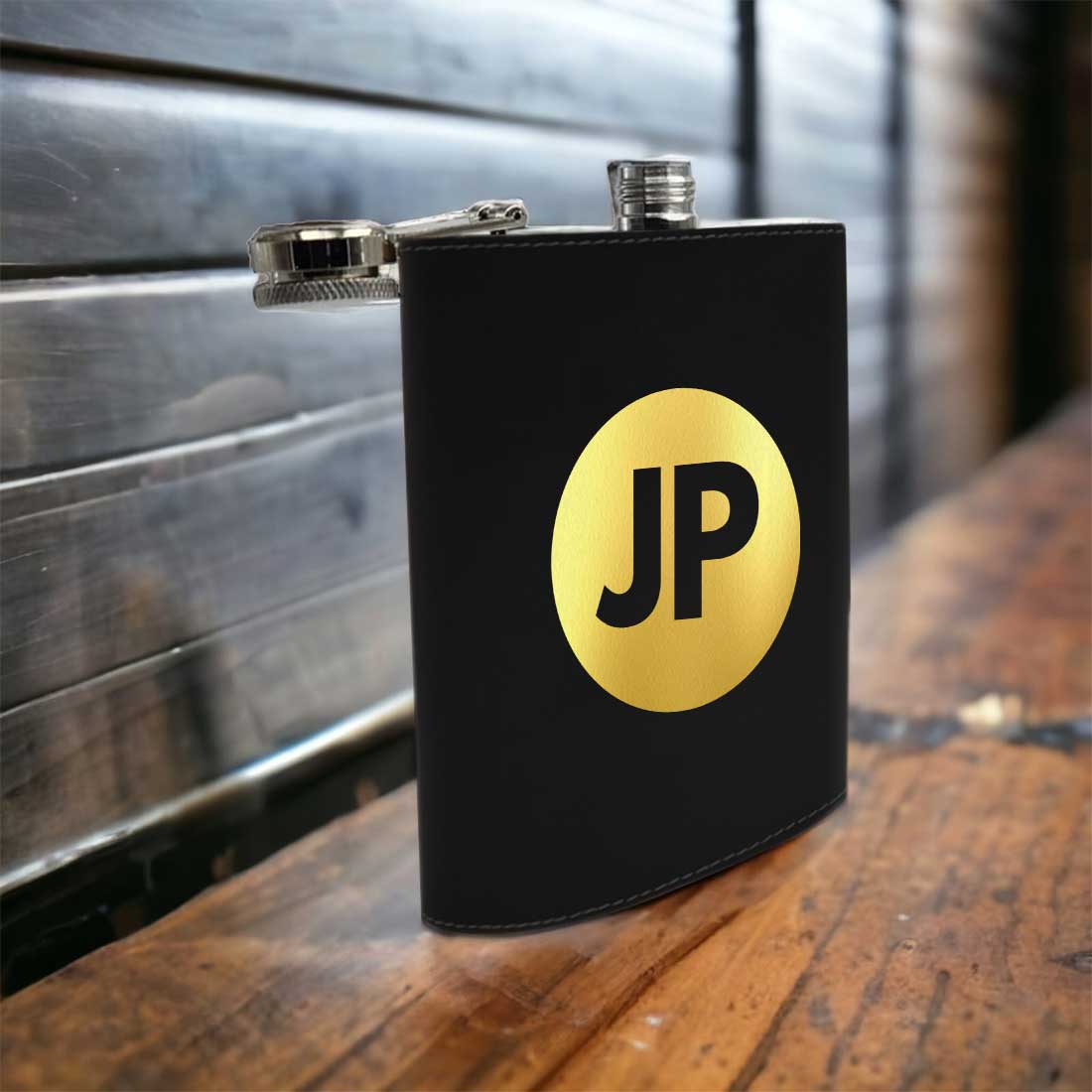 PU Leather Hip Flask With Name Personalized Gifts For Men - Image 25